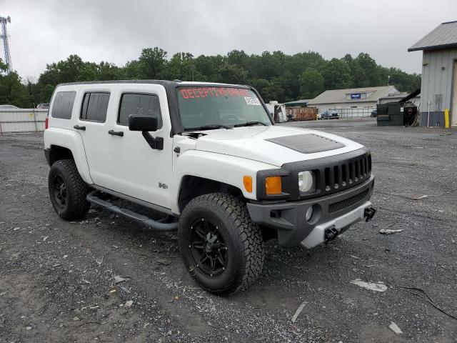 5GTEN13EX88166052 - 2008 HUMMER H3 WHITE photo 1