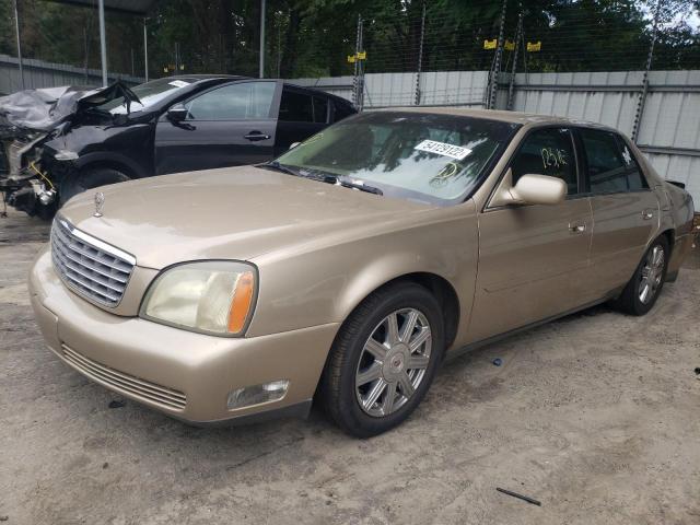 1G6KD54YX5U175952 - 2005 CADILLAC DEVILLE GOLD photo 2