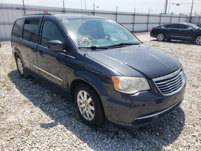 2C4RC1BG5ER246795 - 2014 CHRYSLER TOWN & COU BLUE photo 1