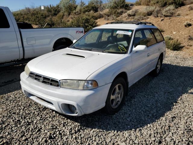 4S3BG6854X6639562 - 1999 SUBARU LEGACY OUT WHITE photo 2