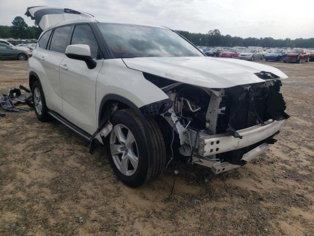 5TDZZRAH2MS518460 - 2021 TOYOTA HIGHLANDER WHITE photo 9