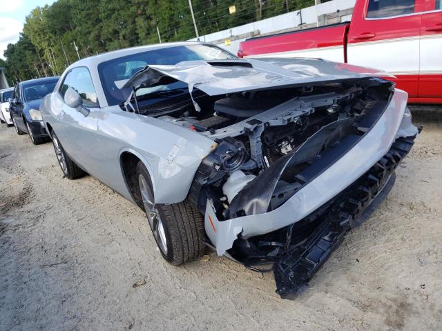 2C3CDZGG2MH658238 - 2021 DODGE CHALLENGER GRAY photo 1