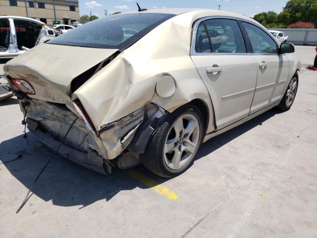 1G1ZC5EB8AF154663 - 2010 CHEVROLET MALIBU 1LT 米色 照片 4