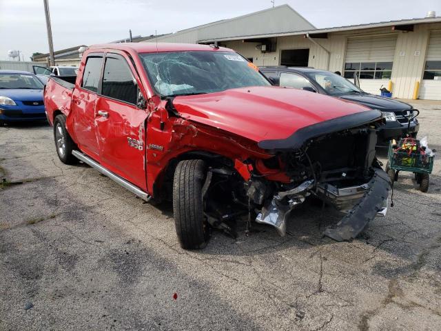 3C6RR7LT5JG230519 - 2018 RAM 1500 SLT RED photo 9