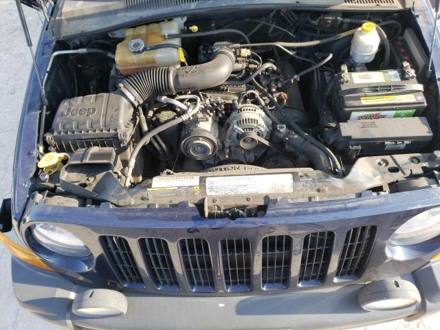 1J4GL38K16W163706 - 2006 JEEP LIBERTY RE BLUE photo 7