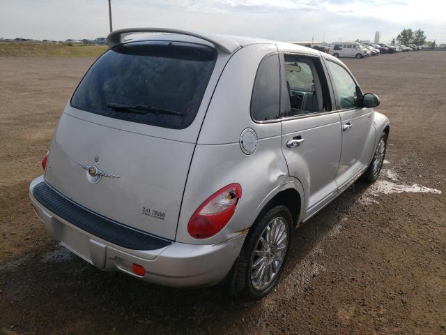 3A8FY78G86T344385 - 2006 CHRYSLER PT CRUISER SILVER photo 4