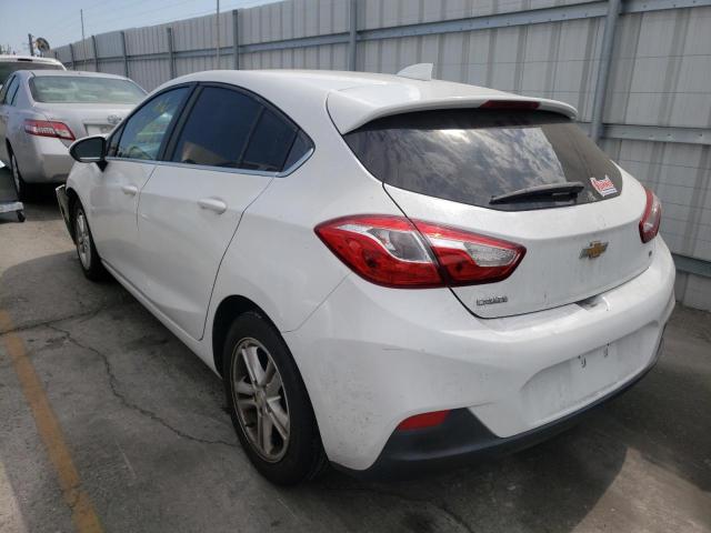 3G1BE6SMXHS548582 - 2017 CHEVROLET CRUZE LT WHITE photo 3