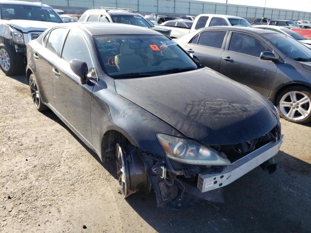 JTHCF5C28B5047044 - 2011 LEXUS IS 250 BLACK photo 1