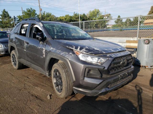 2T3S1RFV3MW191671 - 2021 TOYOTA RAV4 TRD O GRAY photo 1