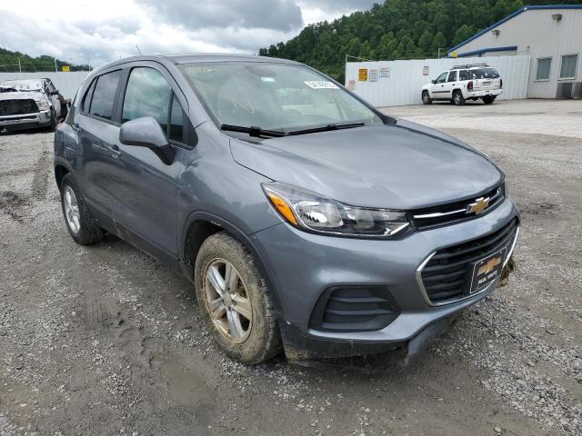 3GNCJKSB6LL161620 - 2020 CHEVROLET TRAX LS GRAY photo 1