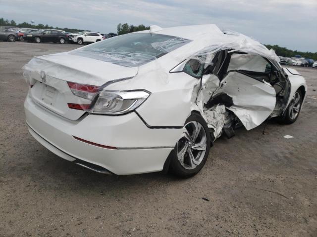 1HGCV1F50JA023900 - 2018 HONDA ACCORD EXL WHITE photo 4