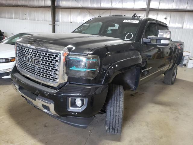 1GT42YE89GF152472 - 2016 GMC SIERRA K35 BLACK photo 2