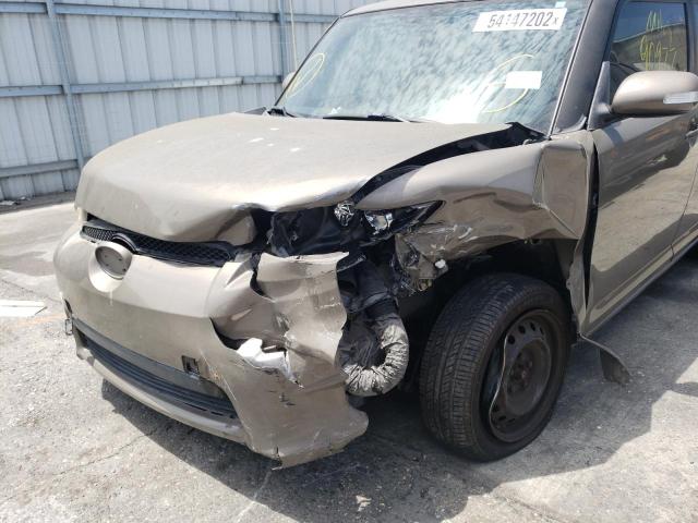 JTLZE4FE4CJ004249 - 2012 TOYOTA SCION XB თაფლისფერი ფოტო 9