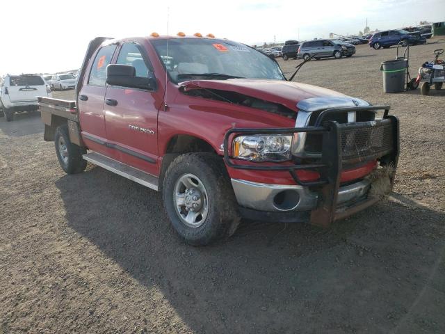 3D7KU28C04G113509 - 2004 DODGE RAM 2500 S RED photo 1