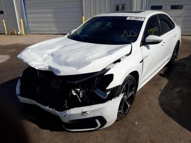 1VWMA7A35LC027467 - 2020 VOLKSWAGEN PASSAT R-L WHITE photo 2