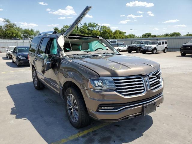 5LMJJ2HT8FEJ08902 - 2015 LINCOLN NAVIGATOR 棕色 照片 1