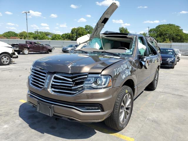 5LMJJ2HT8FEJ08902 - 2015 LINCOLN NAVIGATOR 棕色 照片 2