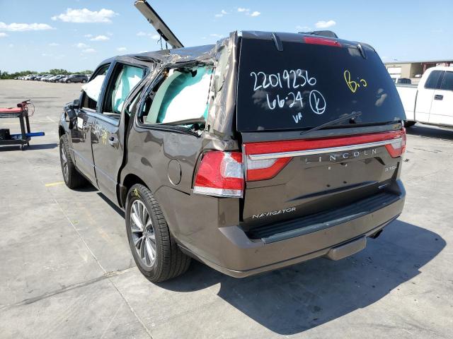 5LMJJ2HT8FEJ08902 - 2015 LINCOLN NAVIGATOR 棕色 照片 3