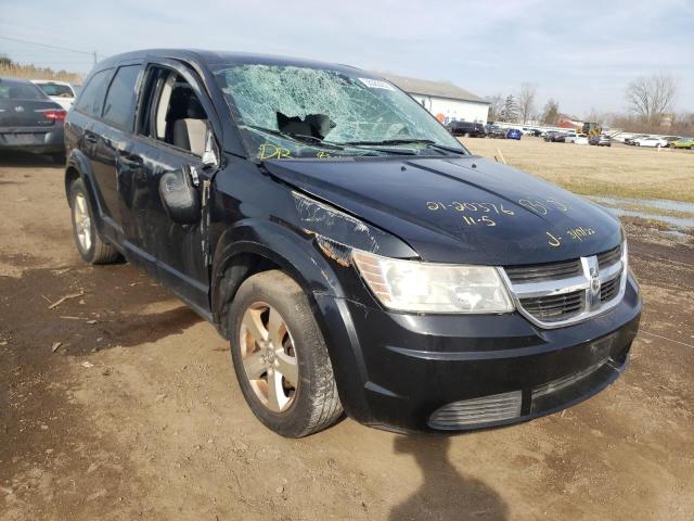 3D4GG57V79T586742 - 2009 DODGE JOURNEY BLACK photo 1