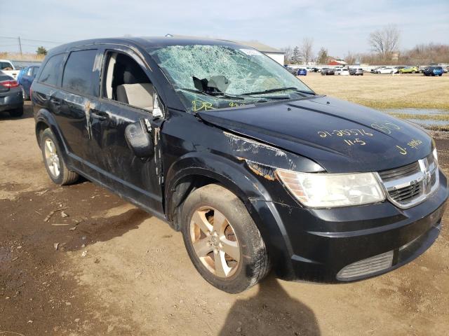 3D4GG57V79T586742 - 2009 DODGE JOURNEY BLACK photo 9