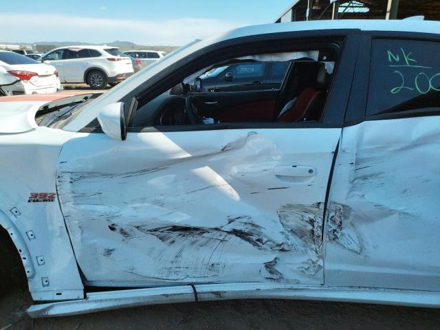 2C3CDXGJ7NH147285 - 2022 DODGE CHARGER SC WHITE photo 10