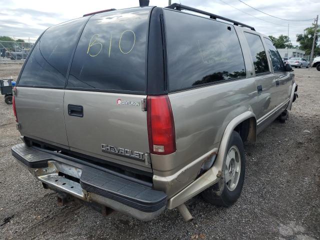 1GBFK16R3XJ331339 - 1999 CHEVROLET SUBURBAN K TAN photo 4