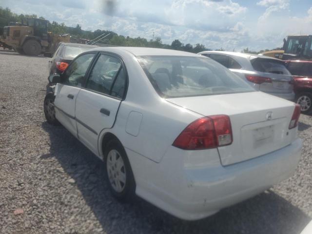 1HGES16384L003791 - 2004 HONDA CIVIC DX V WHITE photo 3