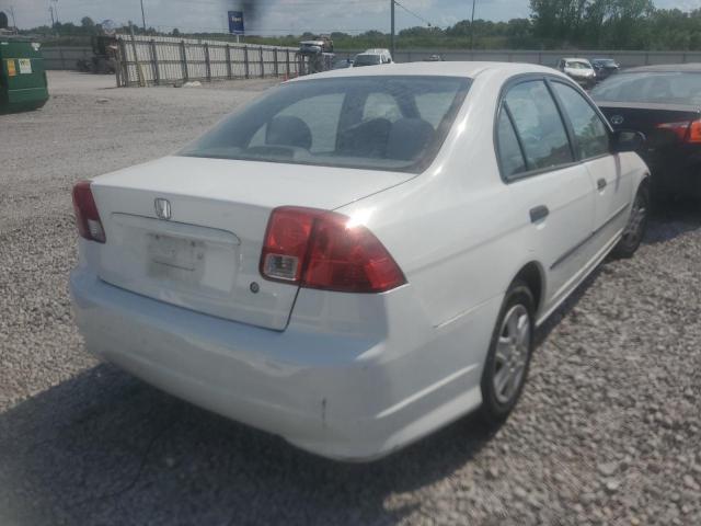 1HGES16384L003791 - 2004 HONDA CIVIC DX V WHITE photo 4