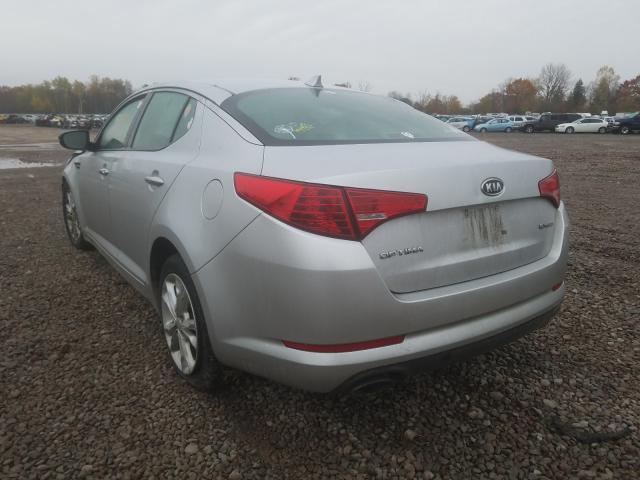 5XXGN4A70CG024532 - 2012 KIA OPTIMA EX SILVER photo 3