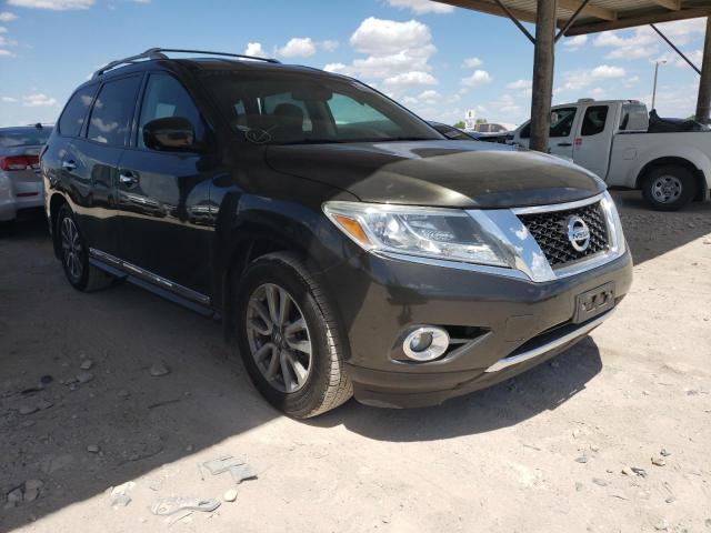 5N1AR2MN9FC654624 - 2015 NISSAN PATHFINDER GRAY photo 1