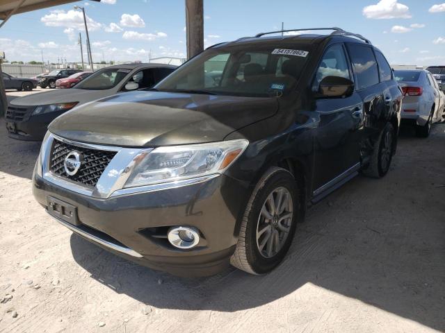 5N1AR2MN9FC654624 - 2015 NISSAN PATHFINDER GRAY photo 2