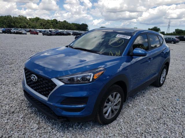 KM8J2CA42LU271071 - 2020 HYUNDAI TUCSON SE BLUE photo 2