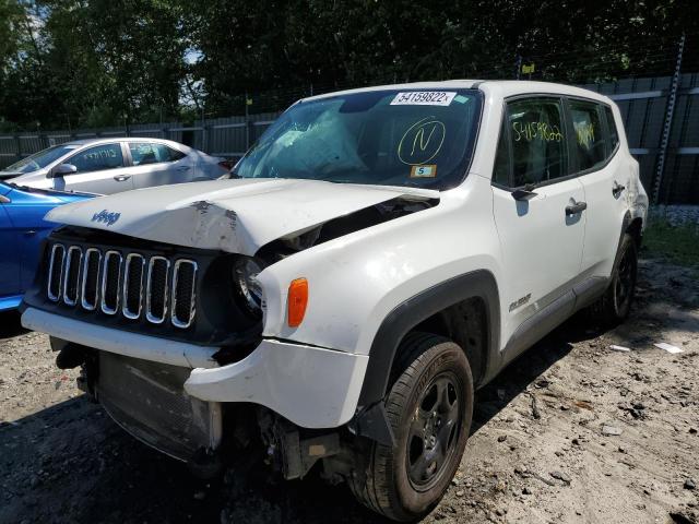ZACCJBAH9JPG99733 - 2018 JEEP RENEGADE S 白色 照片 2
