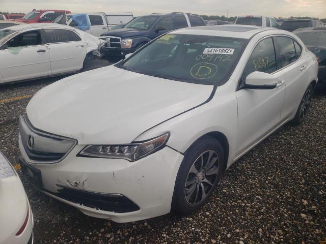 19UUB1F53HA009142 - 2017 ACURA TLX TECH WHITE photo 2
