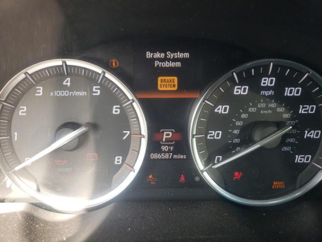 19UUB1F53HA009142 - 2017 ACURA TLX TECH WHITE photo 8