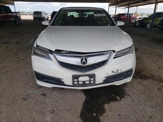 19UUB1F53HA009142 - 2017 ACURA TLX TECH WHITE photo 9
