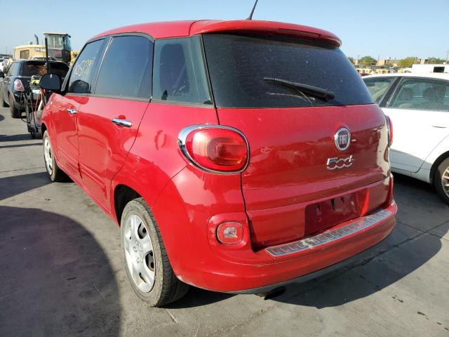 ZFBCFAAH0EZ015982 - 2014 FIAT 500L POP RED photo 3