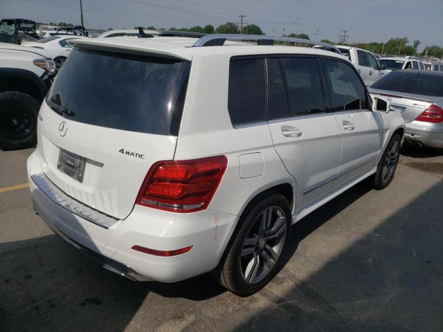 WDCGG8JB9DF997926 - 2013 MERCEDES-BENZ GLK 350 4M WHITE photo 4