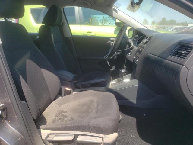 3VW2K7AJ1FM292053 - 2015 VOLKSWAGEN JETTA BASE 灰色 照片 5