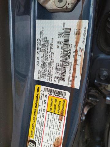 3LN6L5F98KR604320 - 2019 LINCOLN MKZ RESERVE II  photo 10