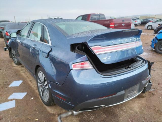 3LN6L5F98KR604320 - 2019 LINCOLN MKZ RESERVE II  photo 3