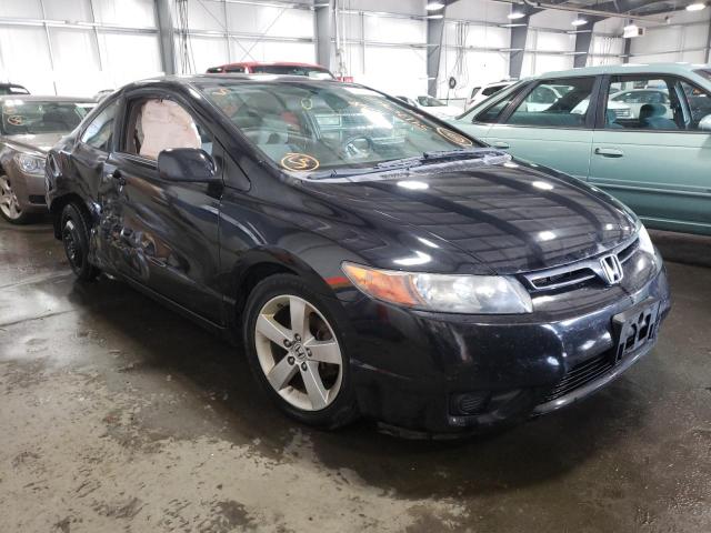 2HGFG12838H513945 - 2008 HONDA CIVIC EX BLACK photo 1