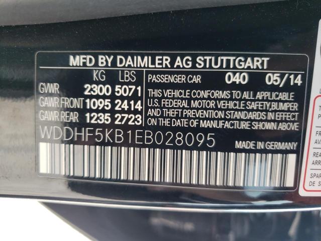 WDDHF5KB1EB028095 - 2014 MERCEDES-BENZ E 350  photo 10