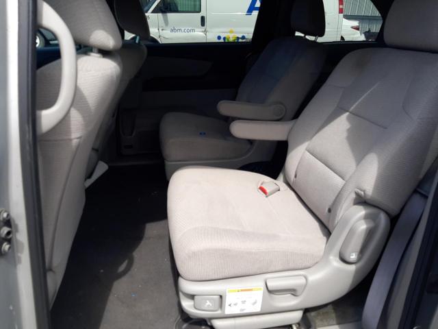 5FNRL5H24BB099766 - 2011 HONDA ODYSSEY LX SILVER photo 6