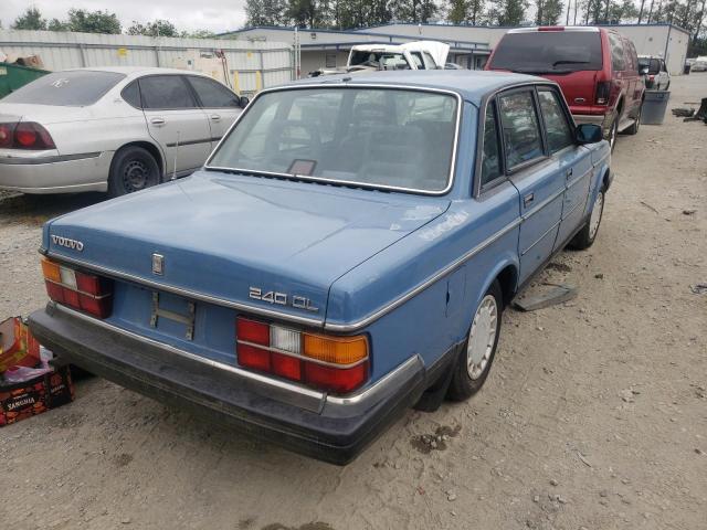 YV1AX8844K1339700 - 1989 VOLVO 244 DL BLUE photo 4