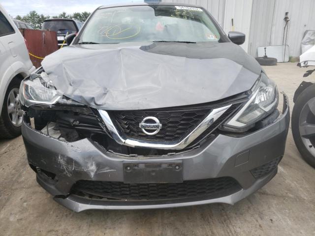 3N1AB7AP3GY227432 - 2016 NISSAN SENTRA S GRAY photo 9