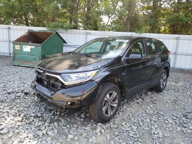 2HKRW2H21MH653646 - 2021 HONDA CR-V LX BLACK photo 2