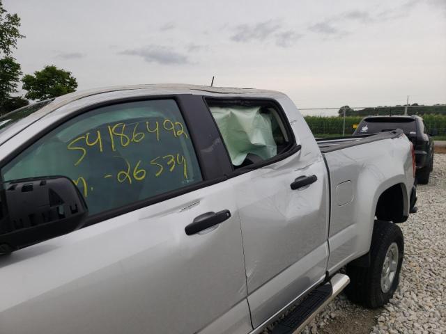 1GCGSBEN7H1262354 - 2017 CHEVROLET COLORADO SILVER photo 9