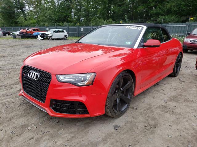 WUAC6AFH3EN900810 - 2014 AUDI RS5 RED photo 2