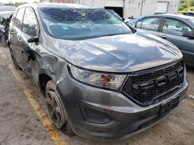 2FMPK4G95JBC25353 - 2018 FORD EDGE SE GRAY photo 1